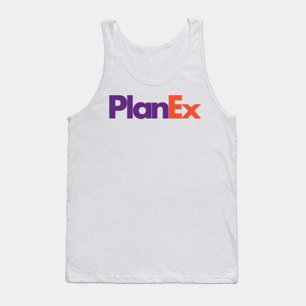 PlanEx Tank Top by Eugene and Jonnie Tee's